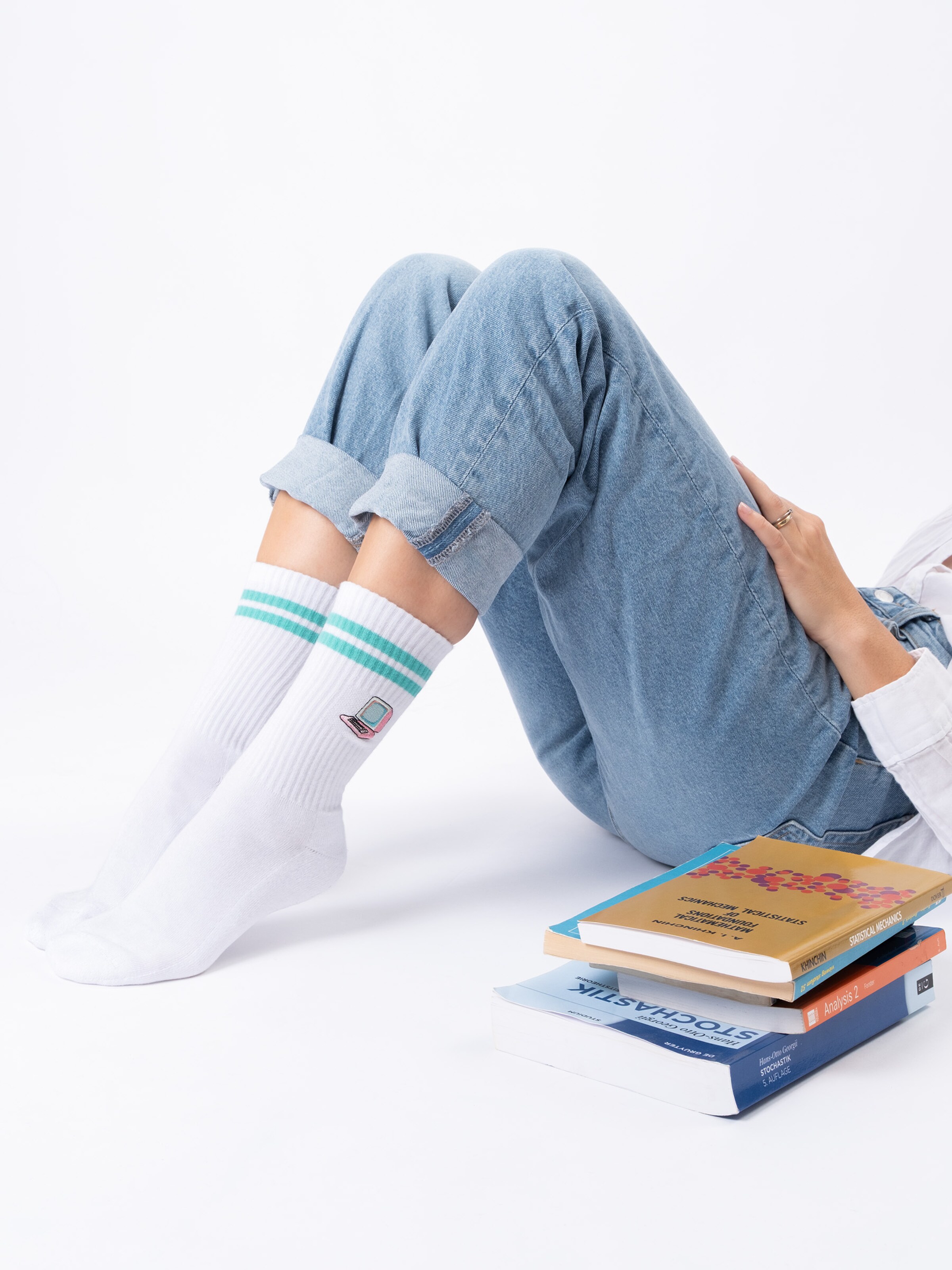 Occulto Athletic Socks 'Rio' in White