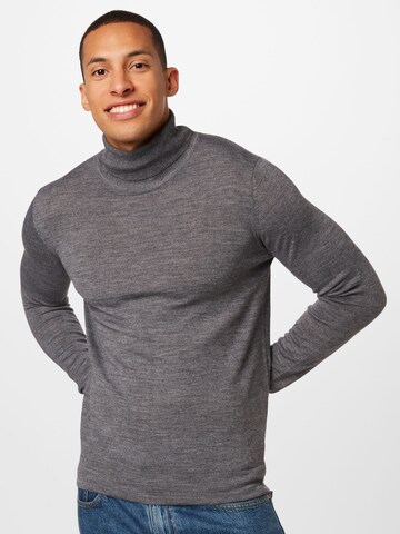 Lindbergh Regular fit Sweater in Grey: front