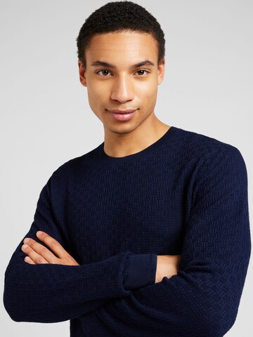 TOMMY HILFIGER Pullover in Blau