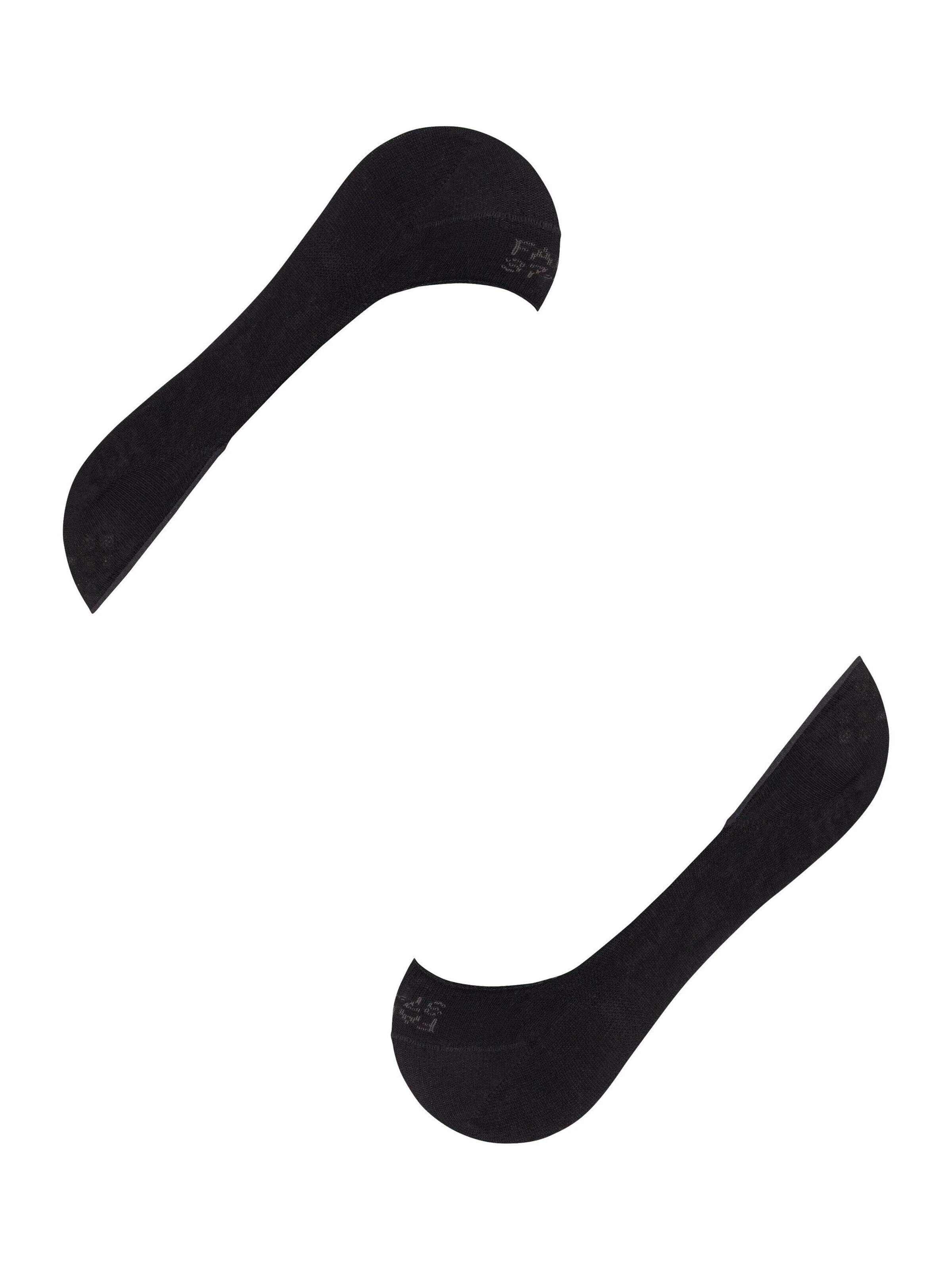 FALKE Ankle Socks 'Step Medium Cut Box' in Black