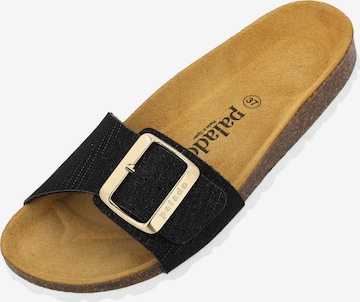 Palado Muiltjes 'Malta EGS Glitter' in Zwart: voorkant