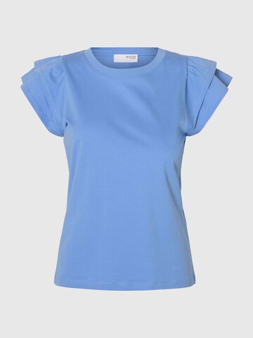 SELECTED FEMME Shirts 'SLFCamila' i blå