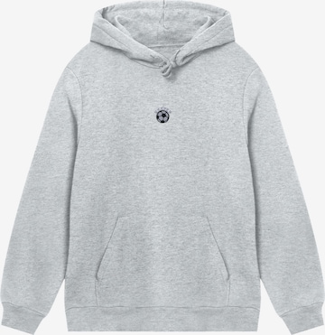 Sweat-shirt 'Keeper' F4NT4STIC en gris : devant