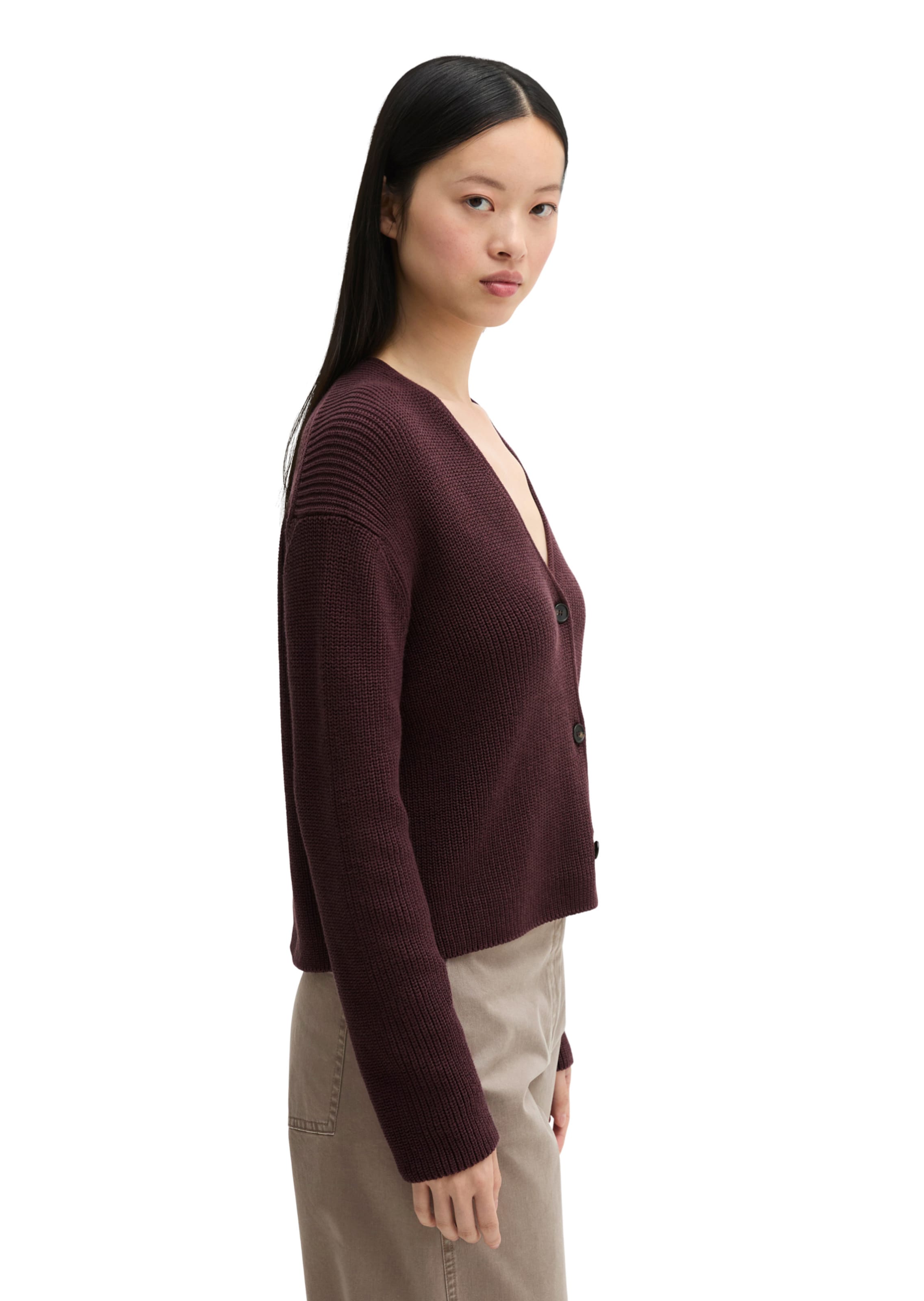 Marc O'Polo Gebreid vest in Rood