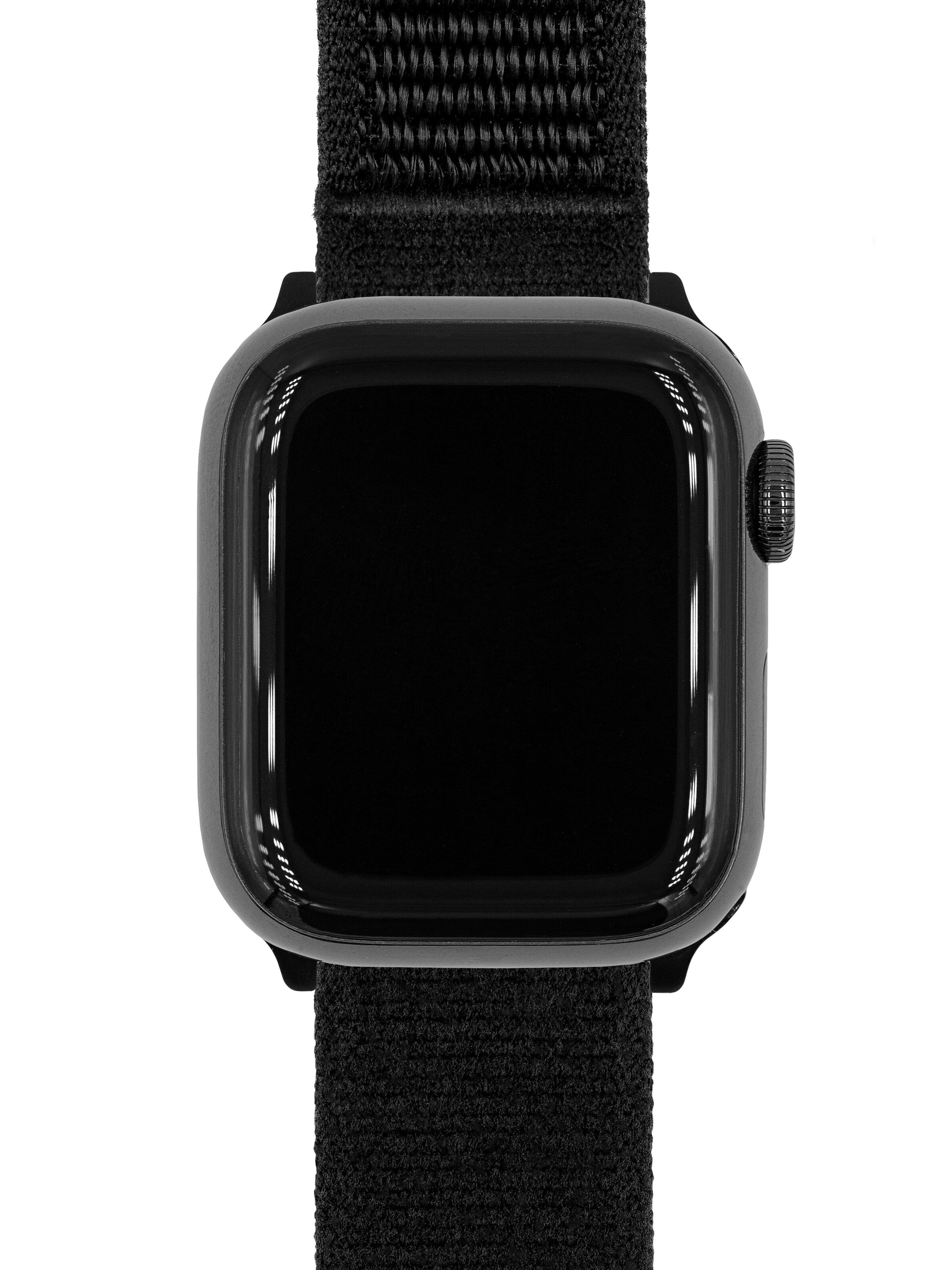 Orologio digitale 'Vocem for Apple Watch' di HIRSCH Armbänder in nero