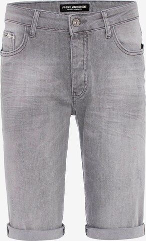 Redbridge Jeans-Shorts 'Lexington' in Grau: predná strana