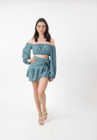 Costume Elara en bleu : devant