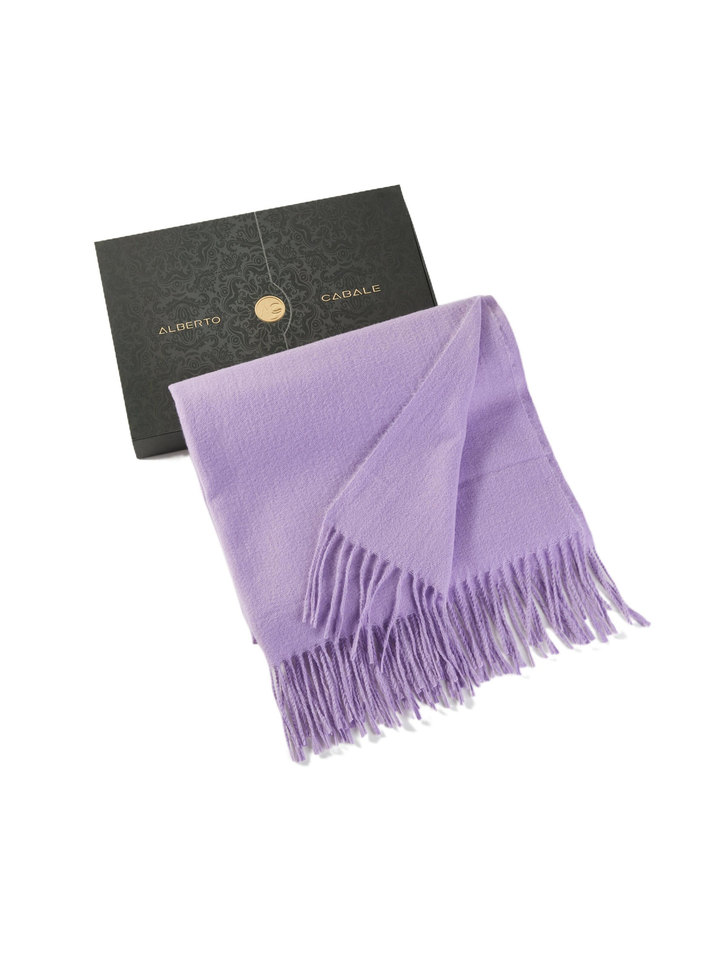 alberto cabale Scarf 'Dolce Caldo' in Purple