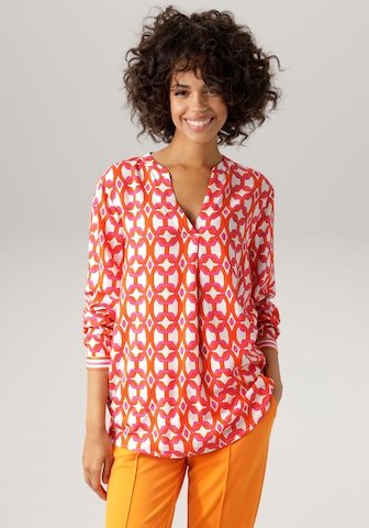 Aniston CASUAL Blouse in Orange: front