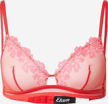 Triangle Soutien-gorge ETAM en rouge : devant