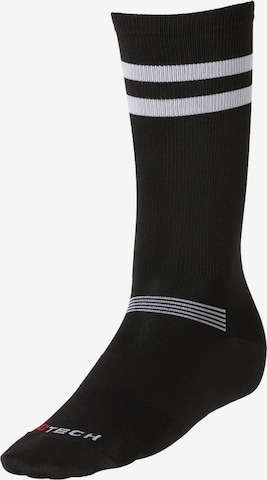 Boggi Milano Athletic Socks in Black: front