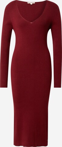 MEXX Úpletové šaty – červená: přední strana