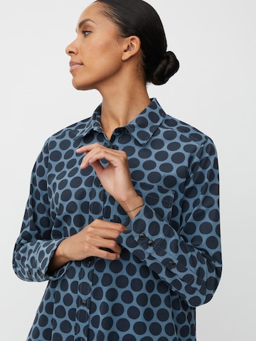 Chemisier 'Indiba' Masai en bleu