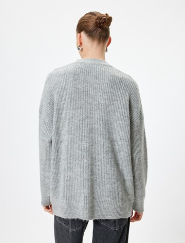 Koton Knit cardigan in Grey