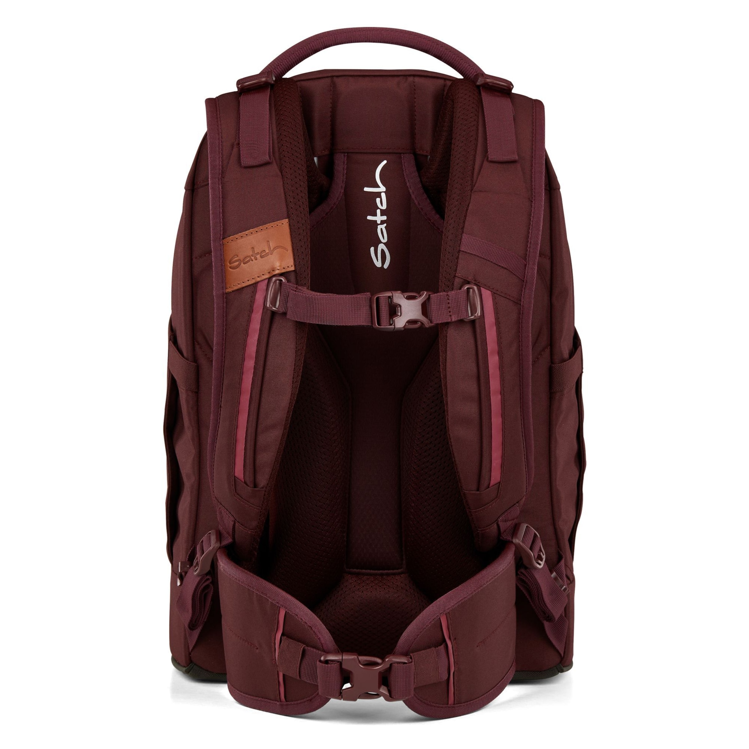 Satch Backpack in Red