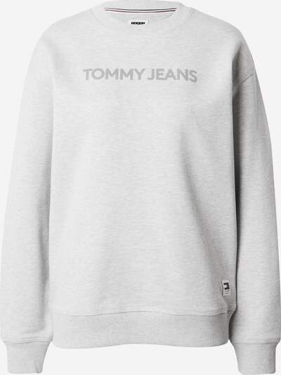 Tommy Jeans Sweat-shirt 'Classic' en gris foncé / gris chiné, Vue avec produit