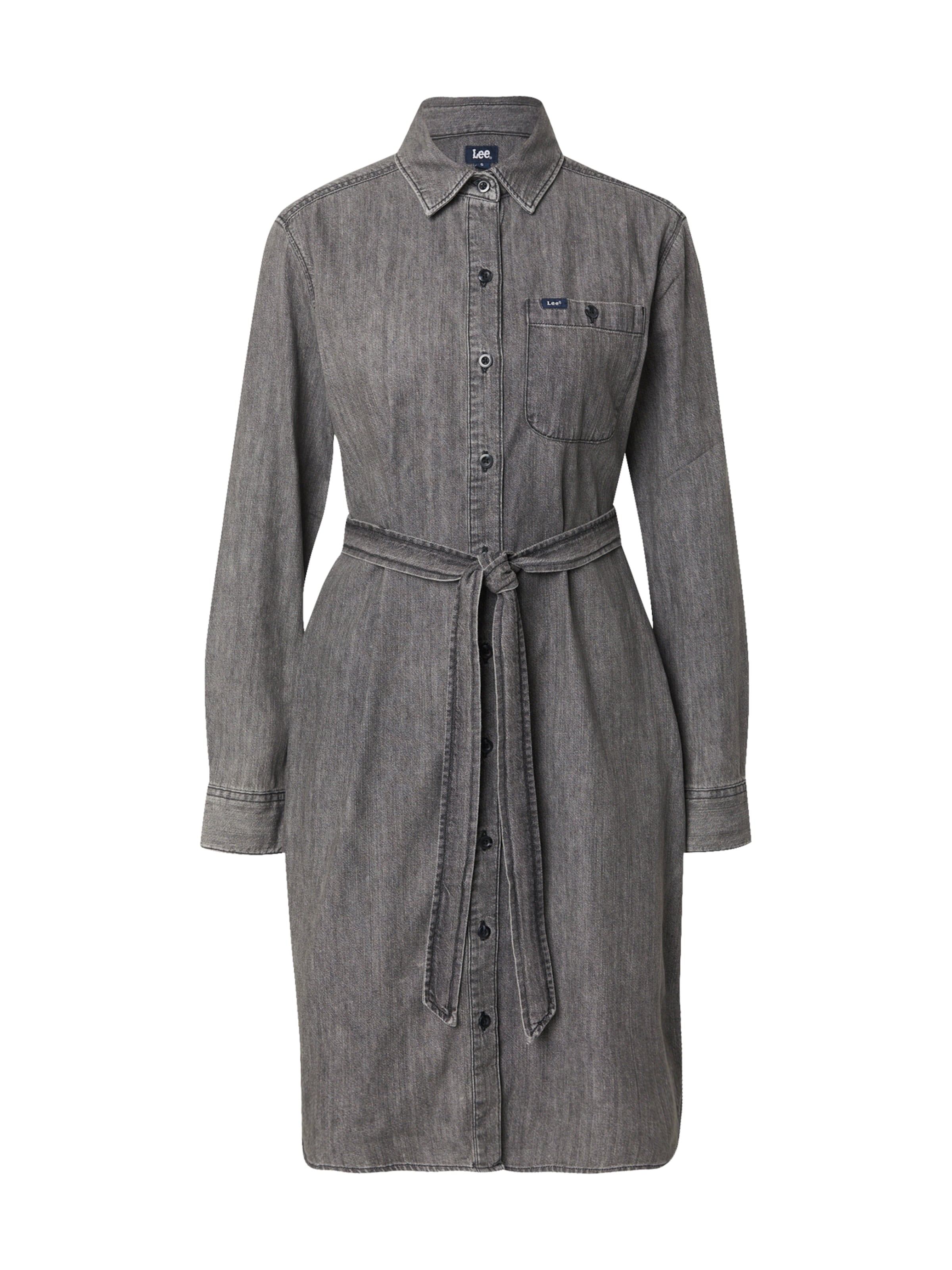 Rochie tip bluză de la Lee pe gri: față