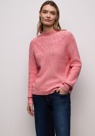 STREET ONE Sweater in Pink: front