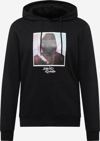 Only & Sons Sweatshirt 'Squidgame' in Black: front