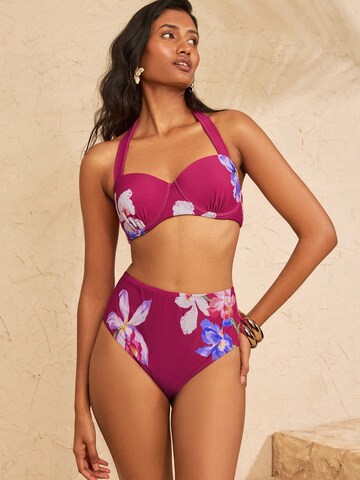 love & roses Balconette Bikinitop in Roze