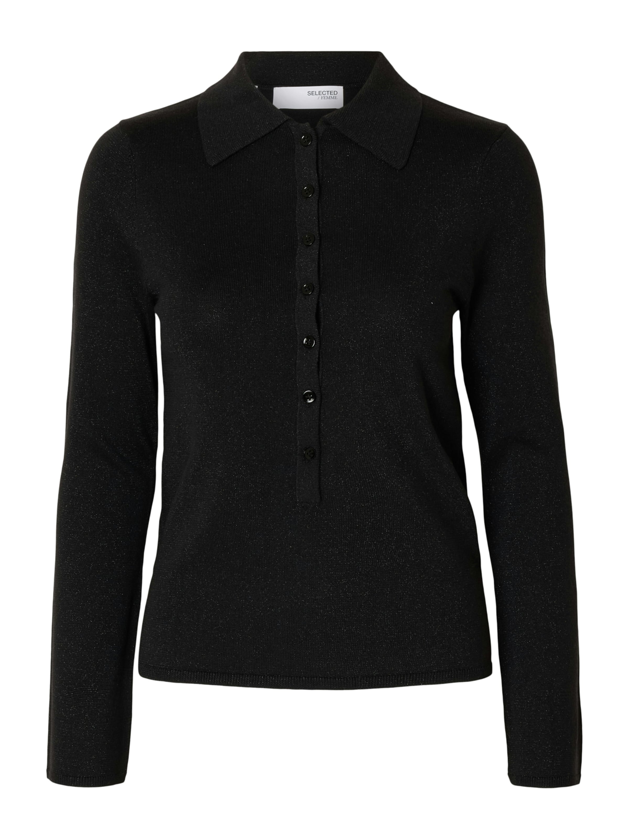 SELECTED Pullover 'SLFLURA' i sort: forside