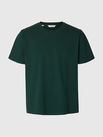 SELECTED T-Shirt 'SLHAtlas' in Grün