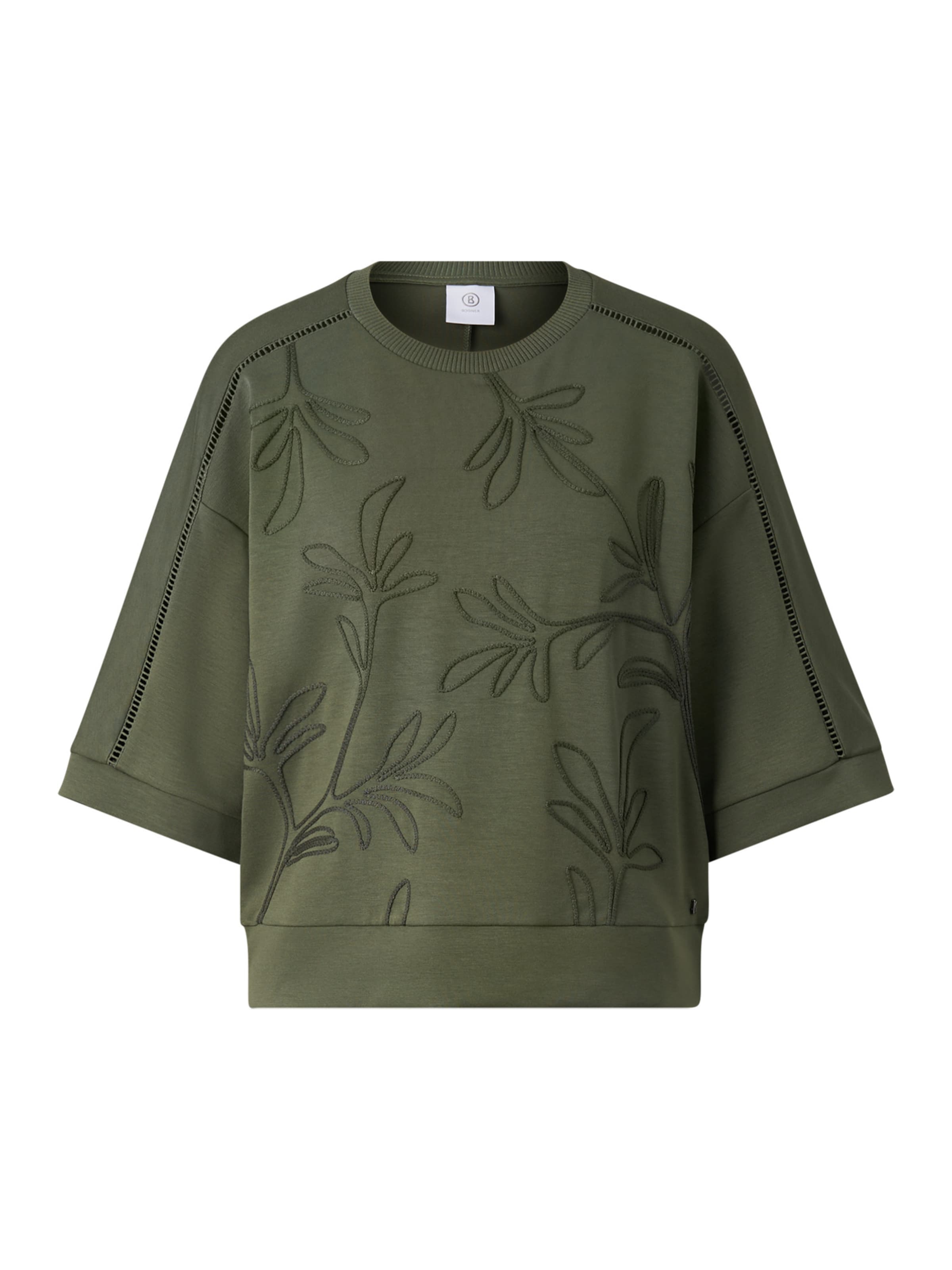 BOGNER Sweatshirt 'Rabea' in Grün: Vorderseite