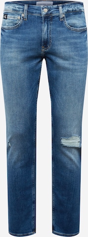 Calvin Klein Jeans Slim fit Jeans in Blue: front