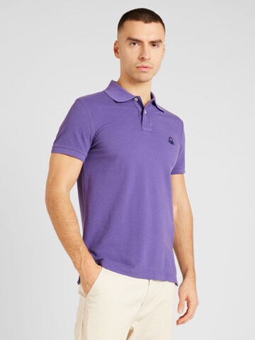 T-Shirt UNITED COLORS OF BENETTON en violet : devant