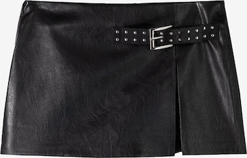 Jupe Bershka en noir : devant