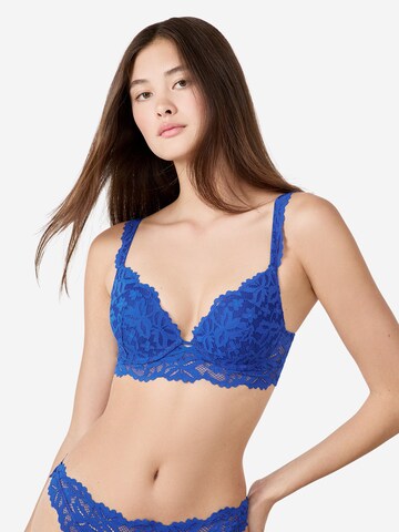 Push-up Reggiseno 'Legende' di ETAM in blu: frontale