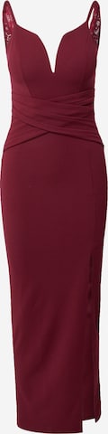 raudona WAL G. Vakarinė suknelė 'RAMIRA': priekis