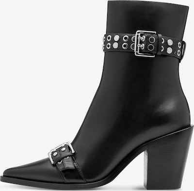 Botine NEWD pe negru, Vizualizare produs