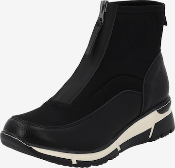 Palado Stiefelette 'Mucia' in Schwarz: Vorderseite