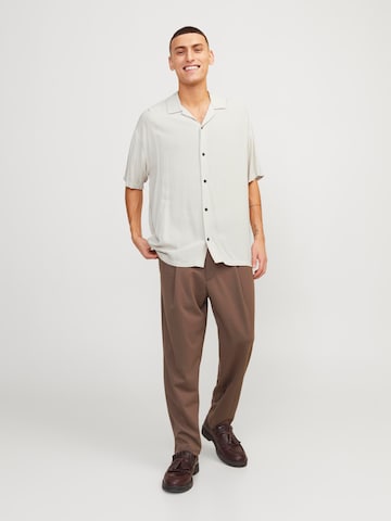 Regular fit Camicia 'JEFF' di JACK & JONES in beige