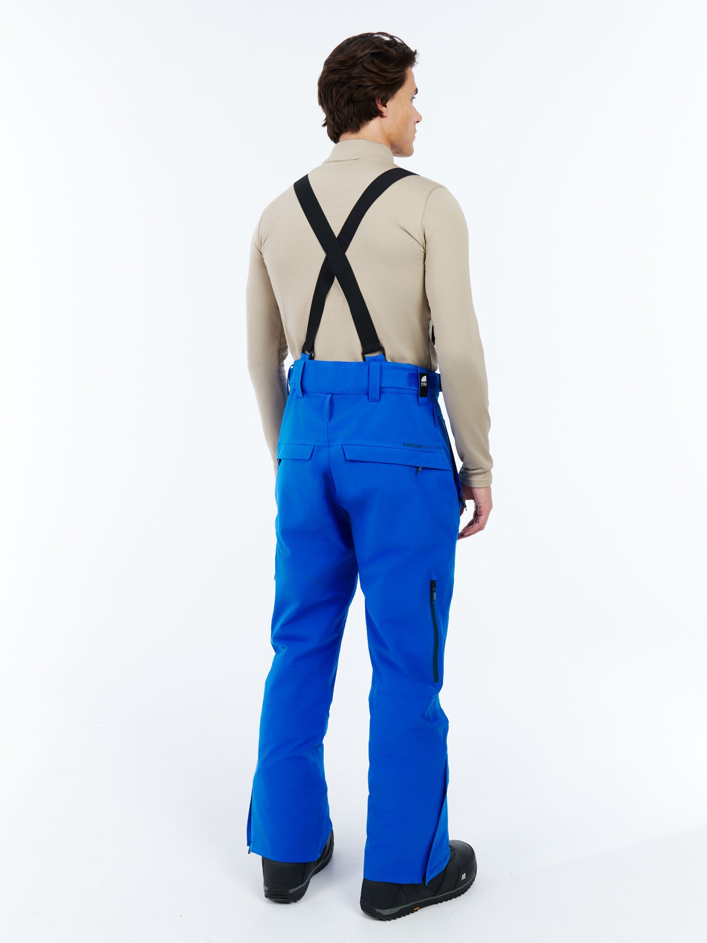PROTEST Regular Workout Pants 'PRTMIKADO' in Blue