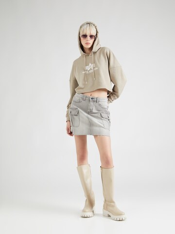 Sweat-shirt ALPHA INDUSTRIES en beige