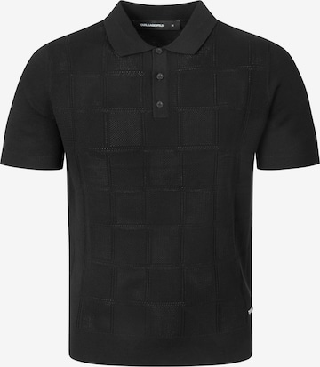 Karl Lagerfeld - Camiseta en negro: frente