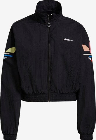 ADIDAS ORIGINALS Jacke in Schwarz: predná strana