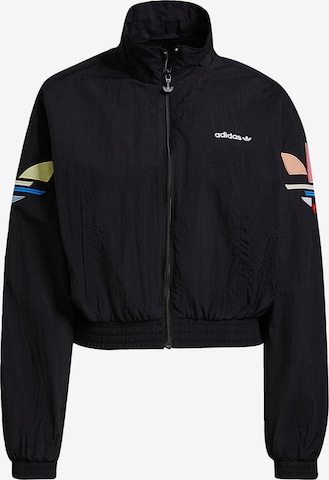 Veste mi-saison ADIDAS ORIGINALS en noir : devant