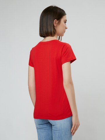 Influencer Shirt in Rood