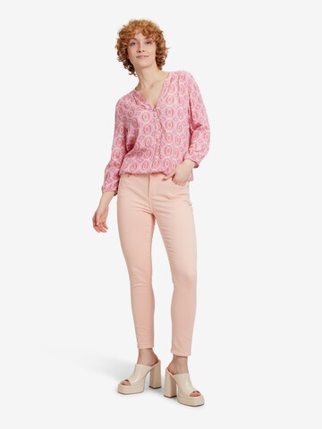 Cartoon Blouse in Roze