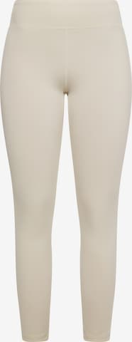 faina Athlsr Skinny Sportbroek in Beige: voorkant