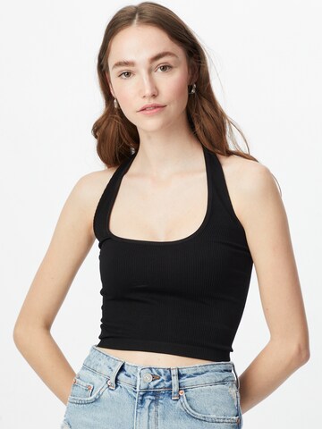 BDG Urban Outfitters - Top 'Raegan' em preto: frente