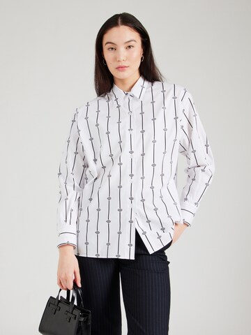 HUGO Blouse 'Eskil' in Black: front