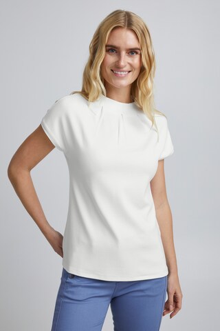 Fransa Shirt 'ZASKATER 2' in White: front