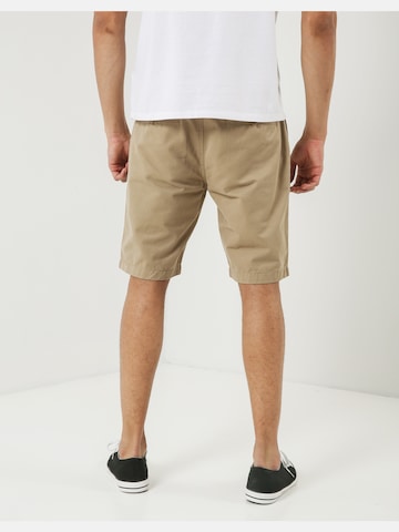 Threadbare Regular Shorts  'Seacliffe' in Beige