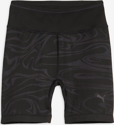 PUMA Pantalon de sport en gris foncé / noir, Vue avec produit
