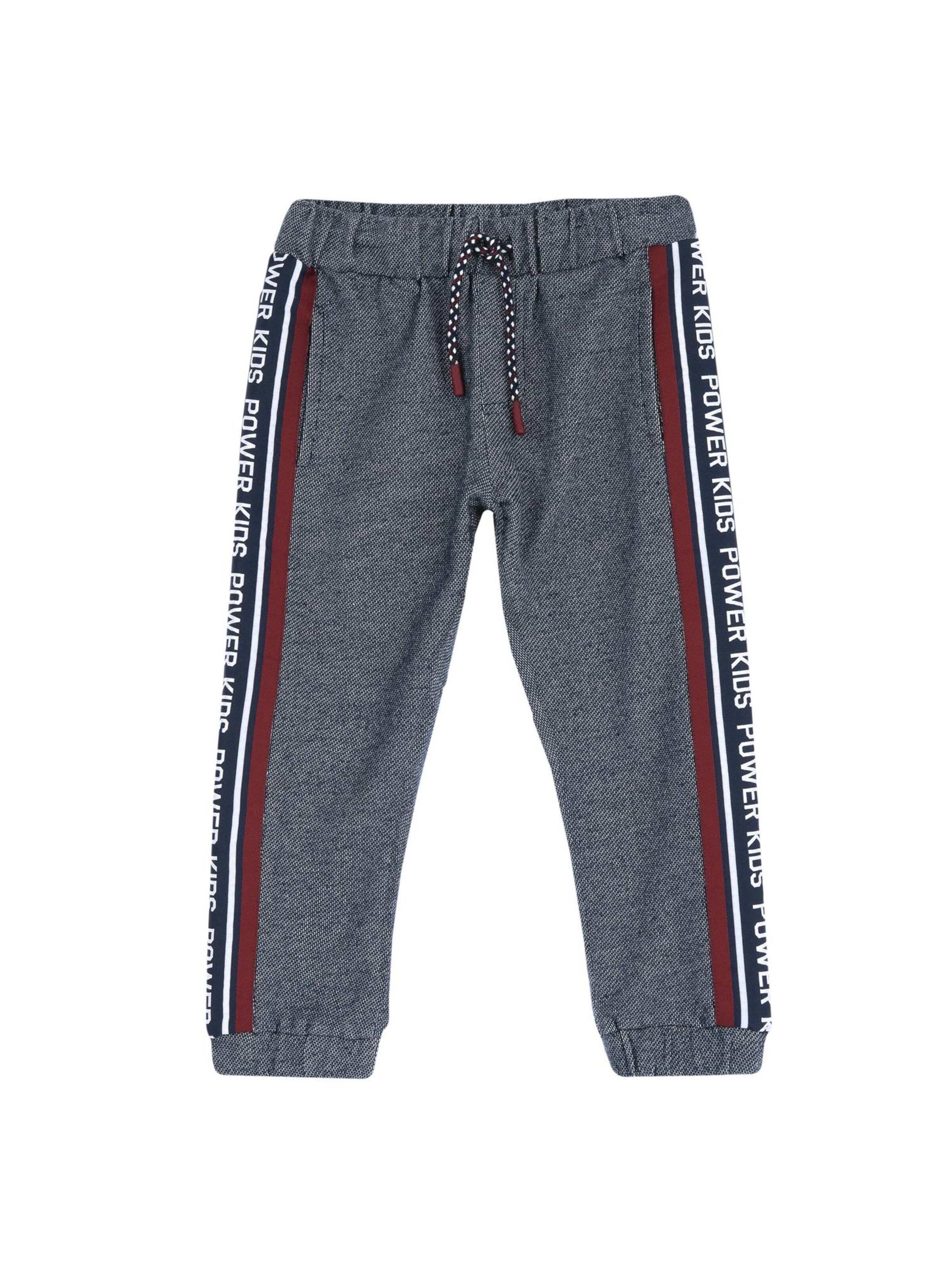 Chicco Tapered Pants in Grey: front