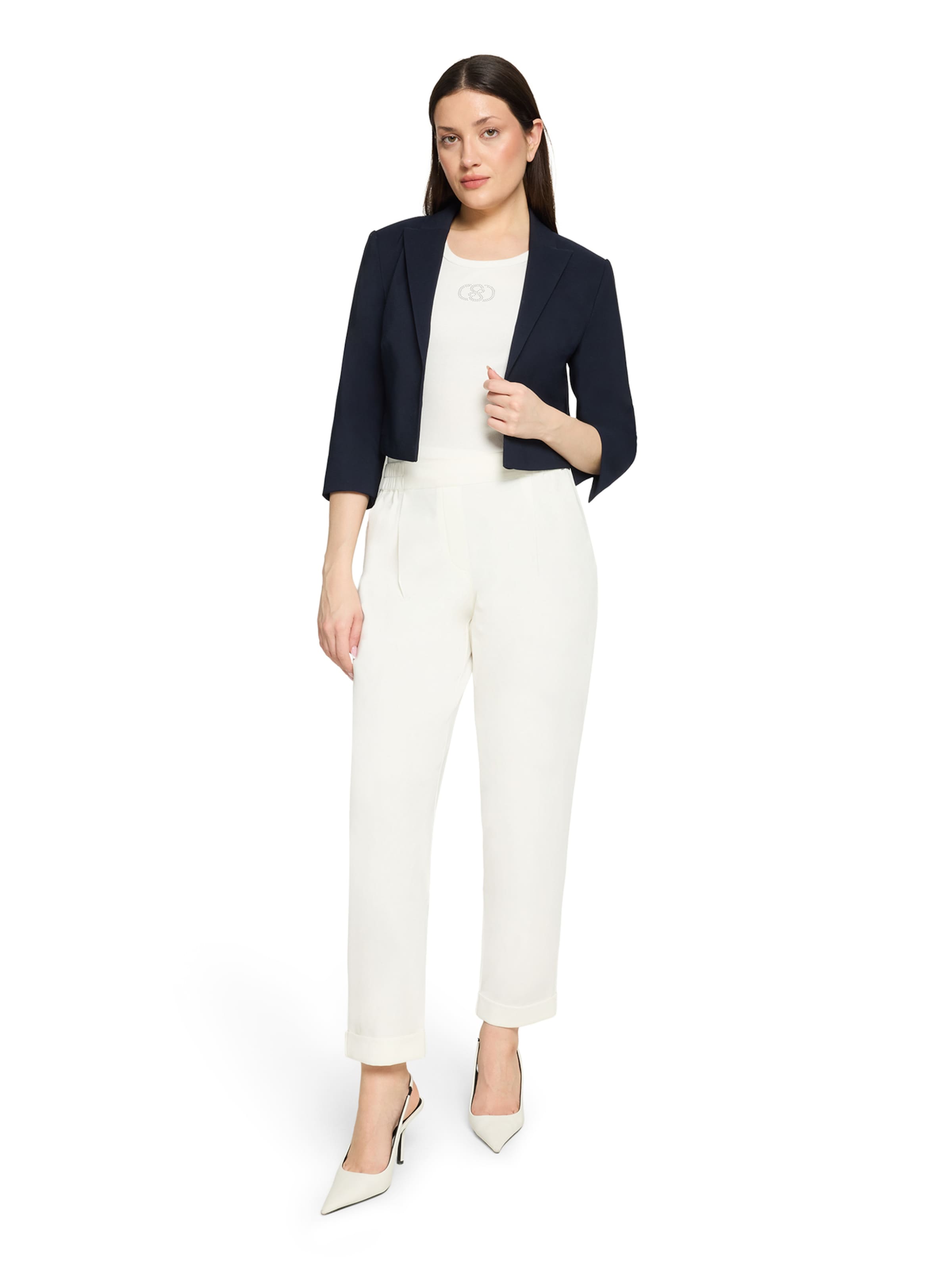 Loosefit Pantaloni di Betty Barclay in bianco